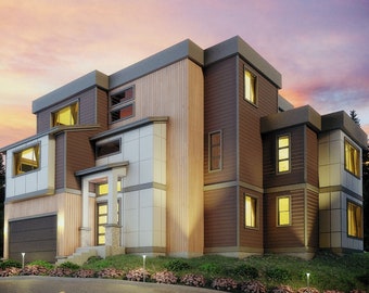 15-025 Three Story Flat lot plan