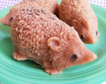 Hedgehog Soap - Animal Soap, Woodland Soap, Hedge Hog, Cute Soap, Soap Gift, Party Favors, Cinnamon Soap, Forest Soap, Soap Favors, Gift