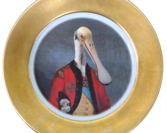 Lieutenant Bill Ajaja Portrait Plate 8.15"