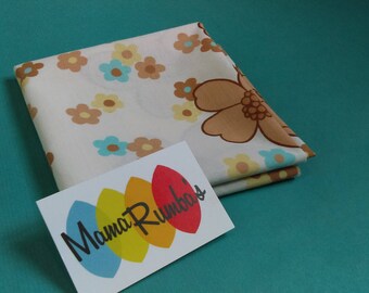 Nostalgic retro vintage cotton fat quarter fabric