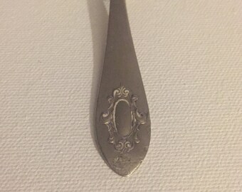 Vintage Silver Plated Spoon Pendant & Chain