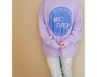 bts mic drop sweatshirt