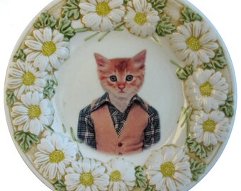 Tommy C., School Portrait Plate 7.65"