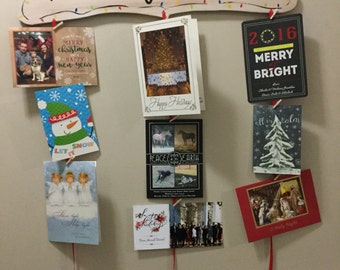 Merry Mail Christmas Card Holder
