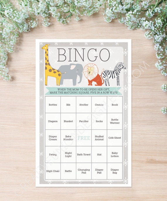 Baby Bingo Sheets