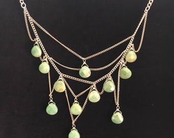 Jade Asymmetrical necklace