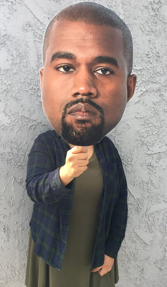Kanye West Big Face Cutout Ka