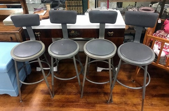 Industrial adjustable stools