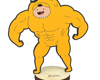 Adventure time Finn Figurine on a stand charm