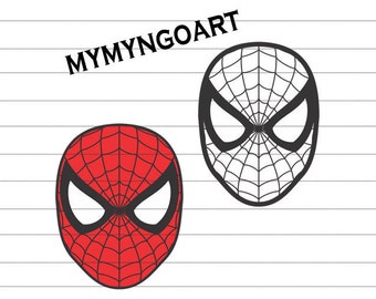 Spiderman clip art | Etsy