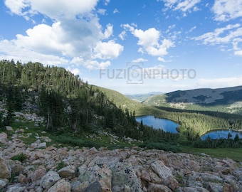 Crater Lakes Rollinsville Colorado Rocky Mountains Landscape Photography Alpine Lakes Wall Art