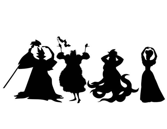 OHIO Disney Villains svgs pdf png dxf file