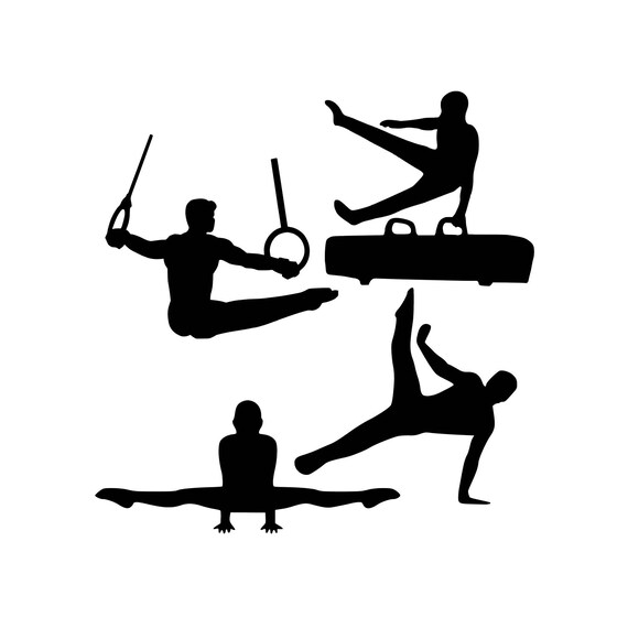 Download Gymnastics Bundle 1 Instant SVG Digital Download File Cuttable
