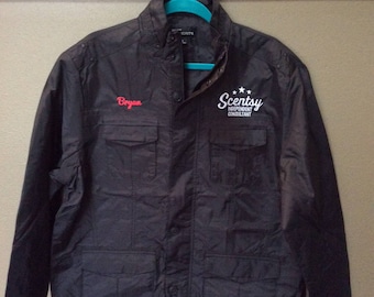 Authorized Scentsy Vendor Mens Fall Lined Four-Pocket Consultant Jacket L-2XL