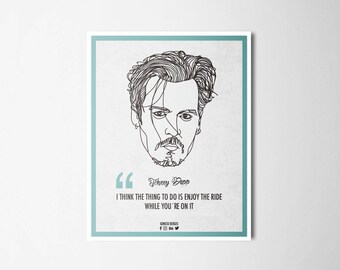 Ilustrattion-Influencers Jhonny Depp
