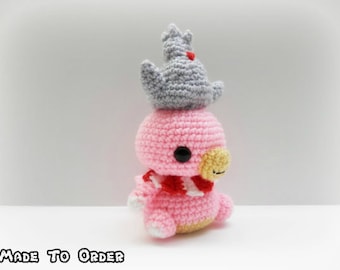 Crochet Slowking Inspired Chibi Pokemon