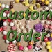 Custom Order for Bubblegum Fairy Necklace, Bracelet and Headpiece