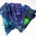 Moonstruck--hand dyed double stranded sock blank, merino and nylon (462yds/100gm)