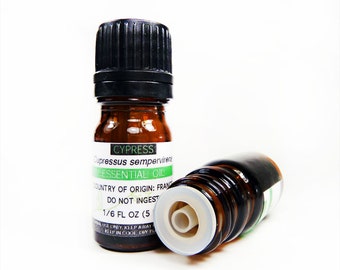 Cypress Essential Oil, 5ML or 15ML, 100% PURE & Therapeutic Essential Oil