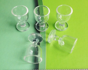 1/2/5pcs. Miniature Wine Glass,Miniature Acrylic Wine Glass,Miniature Water Glass,Water Glass,Mini Wine Glass,Miniature Glass