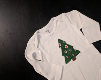 Christmas Tree Onesie - 6 and 12 Months Available