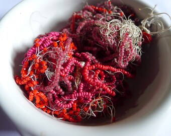 mix/antique seed glass beads