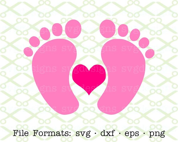 Download Baby Feet Svg Dxf Eps Png New Baby SVG Baby Svg Baby