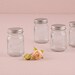 Mini Glass Mason Jars (Pack of 6) Rustic Country Wedding Favors