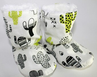 Slipper boot CACTUS Scandinavian style
