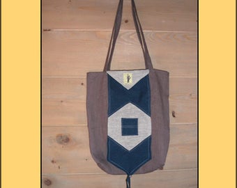 FOLDING shopping bag "Blue"