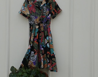 Jungle Print Dress