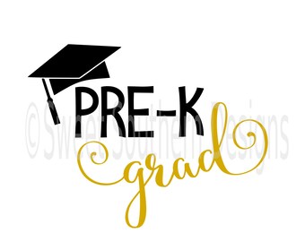 Download Pre k graduation svg | Etsy