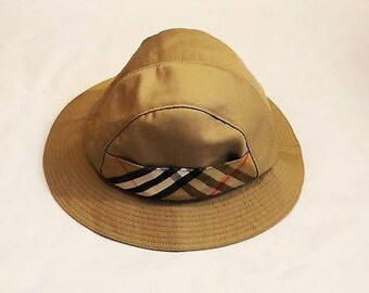 burberry bucket rain hat