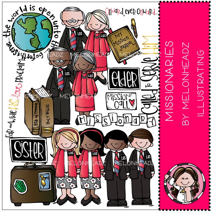 Lds Missionaries Clip Art