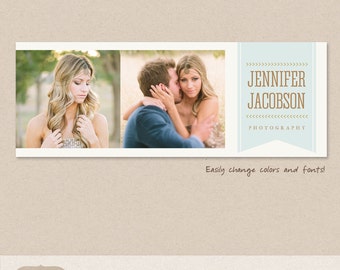 Facebook timeline cover template western photos digital PSD FC018