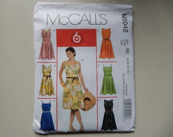 McCall's M5042 Sundress Pattern Sizes 8-14