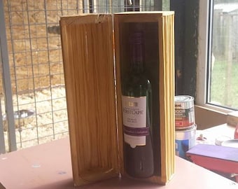 Wine Bottle Casket, Presentation Box