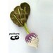 Crochet Turnip Pattern / Crochet Rutabaga Pattern / Crochet Vegetable Pattern / Crochet Food Pattern