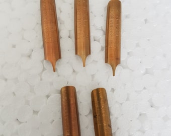 Vintage Dip Pen Nibs, pack of 5 Esterbrook "Relief" nibs