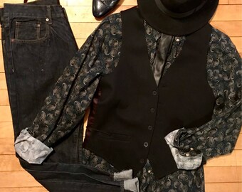 90's Paisley button down