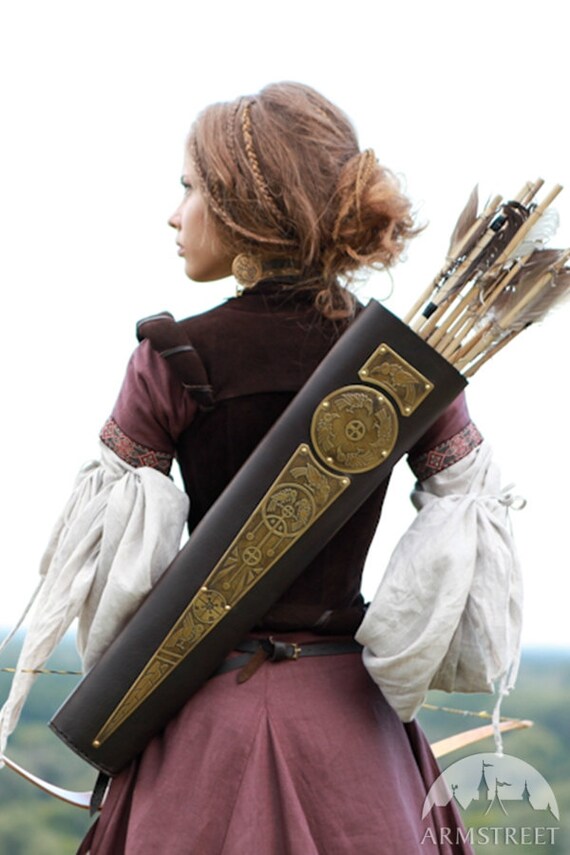 12 DISCOUNT Archery Quiver Leather Bowman