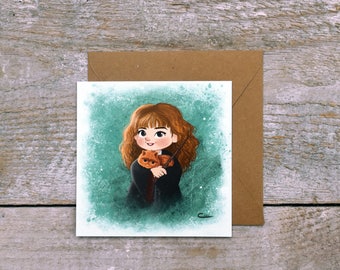 Carte Postale Hermione Granger