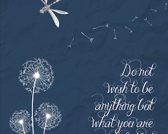 Dandelion quotes | Etsy