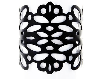 Reflection - Recycled Bicycle Inner Tube Bracelet