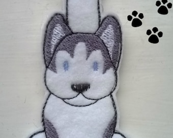Husky Keyring, Husky Keychain, Husky Bag Charm, Husky Key Chain, Siberian Husky Key Ring, Dog Key Ring, Dog Key Fob, Dog Bag Charm