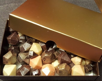 Chocolate diamonds treasure box