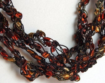 Harvest - Hand Crocheted Necklace