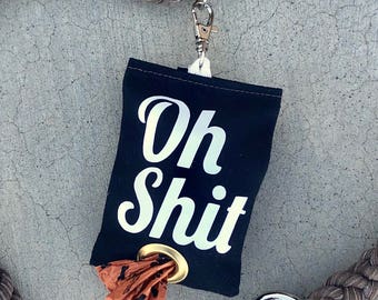 Oh Shit Poop Bag Dispenser