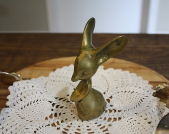 Vintage brass Mouse. paperweight, figurine, knick knack