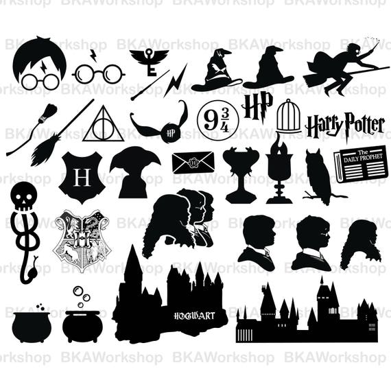 Download Harry Potter svg Harry Potter Silhouette Harry Potter